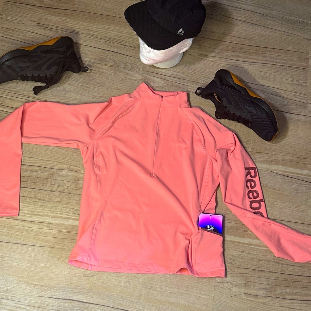 3 Piece LOT | Reebok Top. Reebok Shoes. Reebok Hat. Super Cute and Fun. Size - Picture 2 of 14